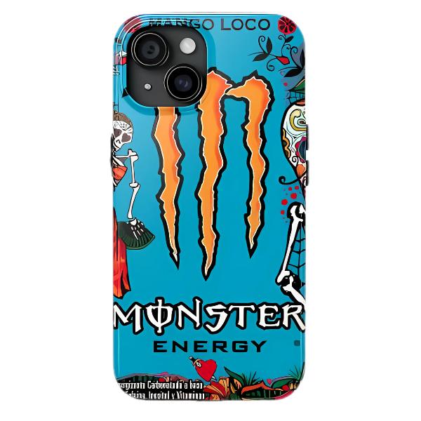 Monster Energy Drink Collection Tough Phone Case For iPhone 12 13 14 15 16 Samsung S22 S23 S24 S24.99 Ultra PLus