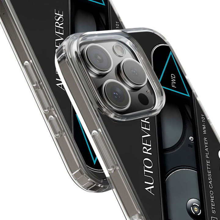 Retro Cassette Phone Case – Classic Walkman Tape Deck Soft Shell for iPhone 11 12 13 14 15 16 Pro Max Samsung S22 S23 S24 S24.99 Ultra Plus