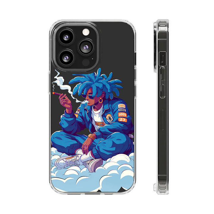 Anime Streetwear Phone Case – Dragon-Inspired Hip-Hop Style, Cool Urban Art Design for iPhone 15/14/13/12/11/XR/XS/X, Pro Max – Trendy Gift for Him or Her