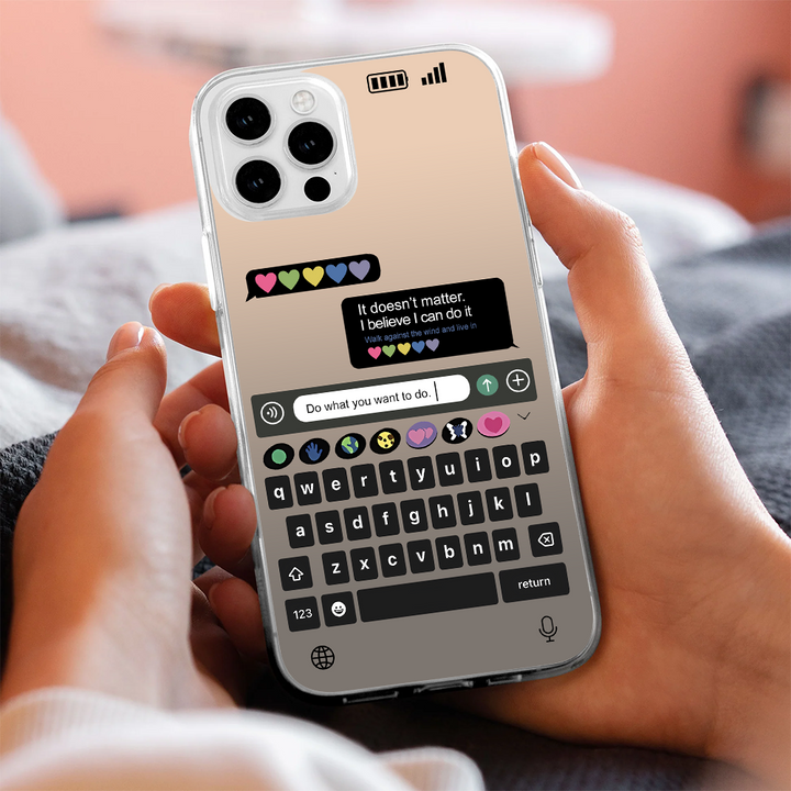 Motivational Meme Phone Case – Dark Aesthetic Full Moon Design Cover for iPhone 11 12 13 14 15 16 Pro Max, Music Fan Gift Idea