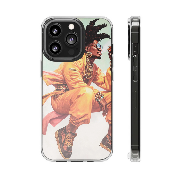Anime Streetwear Phone Case – Dragon-Inspired Hip-Hop Style, Cool Urban Art Design for iPhone 15/14/13/12/11/XR/XS/X, Pro Max – Trendy Gift for Him or Her