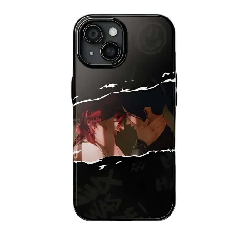 Arcaane Netflix Series Cartoon Character Clear Phone Case - Soft TPU & Silicon Protective, For iphone 16 pro max, 15, 14, 13, 12, 11 X
