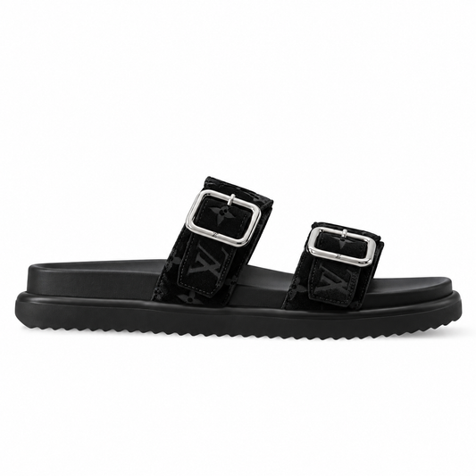LV Venice Mule Black
