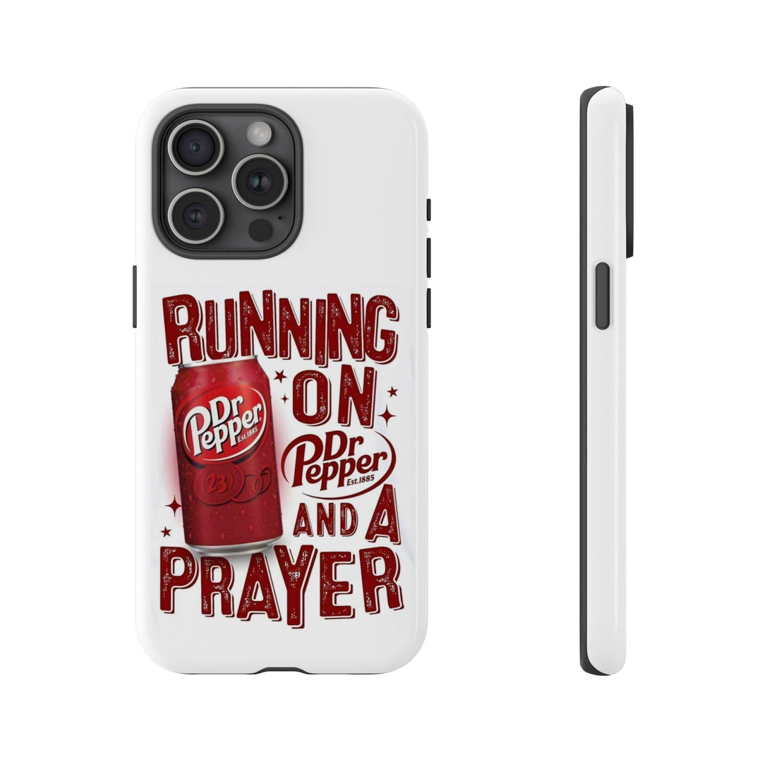 Dr Pepper Red Soda Tough Phone case, Stylish Gift, For iPhone 16/15/14/13/12/11/8/7, XR, XS, X, Pro Max, Samsung Galaxy S24/ S24.99aesthetic case