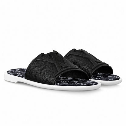 LV Portofino Mule Black