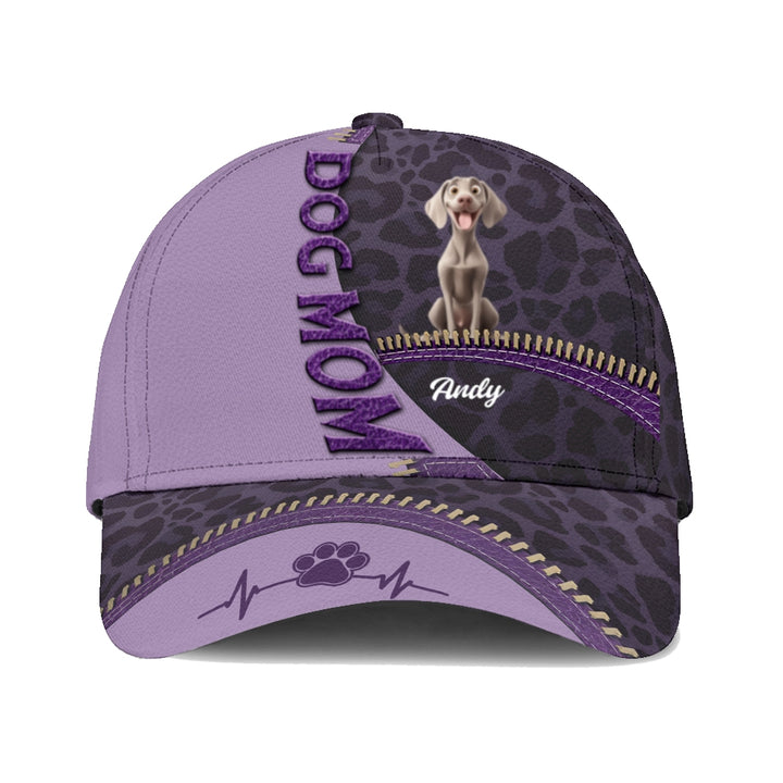 Custom Classic Cap -  Dog Personalized Custom Hat, All Over Print Classic Cap - Gift For Pet Owners, Pet Lovers