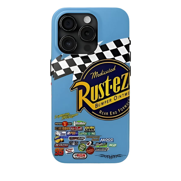 Lightning Mc Queen Cars Cartoon Tough Phone case, For iPhone 16/15/14/13/12/11/8/7, XR, XS, X, Pro Max, Samsung Galaxy S24