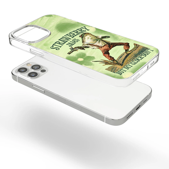 Strawberry Frog Meme Phone Case, Perfect Girly Gift For Girl From iPhone 16 15 14 13 12 11 X Pro Max Plus Samsung Galaxy S24.99 S24 S23 S22 S21 Ultra Plus
