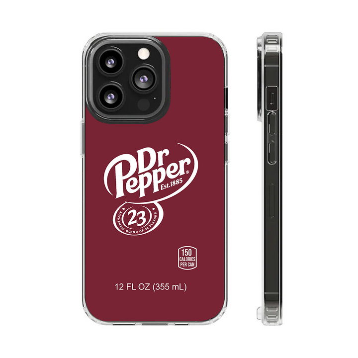Dr Pepper Phone Case, Bold Retro Design for Soda Lovers | Perfect Gift for Fans! From iPhone 16 15 14 13 12 11 X Pro Max Plus Samsung Galaxy S24.99 S24 S23 S22 S21 Ultra Plus