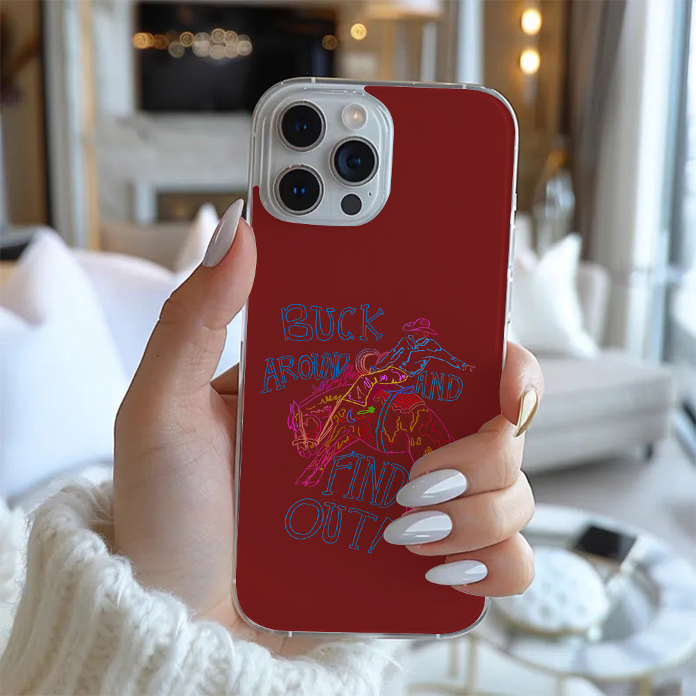 Retro Rodeo Aesthetic Phone Case, Perfect Girly Gift For Girl From iPhone 16 15 14 13 12 11 X Pro Max Plus Samsung Galaxy S24.99 S24 S23 S22 S21 Ultra Plus
