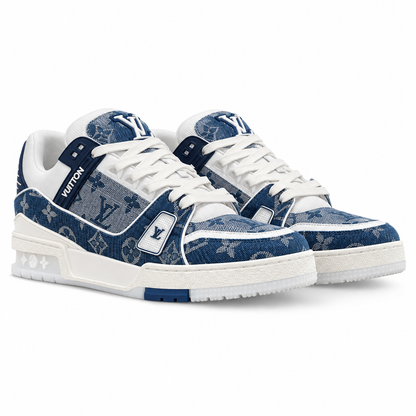 Louis Vuitton LV Trainer Sneaker ‘Monogram Blue Denim’