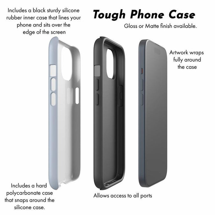 Mighty Morphin’ Phone Case – Power Rangers-Inspired Design, Dino Emblems, Bold Retro Colors, Glossy Armor for ‘90s Kids & Gen Z Heroes