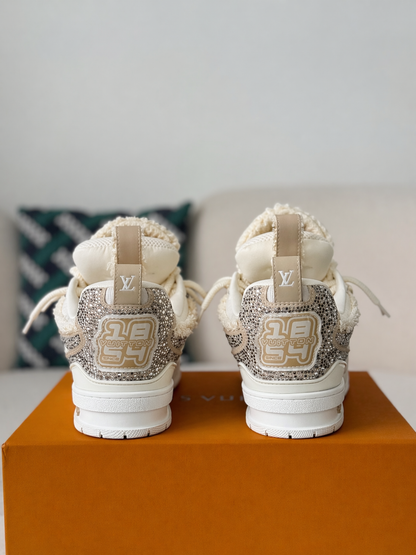 LV Skate Sneaker Beige