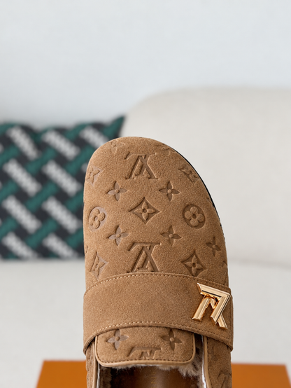 LV Cosy Flat Brown