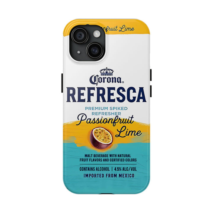 Corona Refresca Fruit Flavor Tough Phone Case For iPhone 12 13 14 15 16 Samsung S22 S23 S24 S24.99 Ultra PLus
