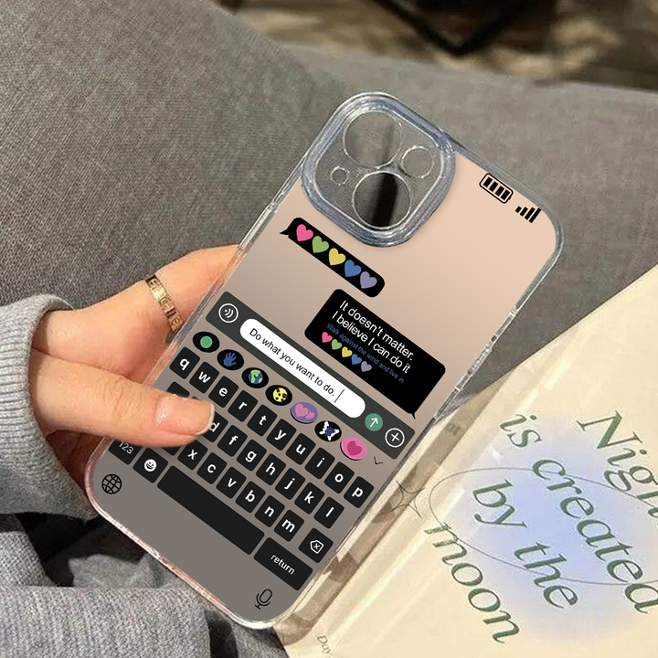 Motivational Meme Phone Case – Dark Aesthetic Full Moon Design Cover for iPhone 11 12 13 14 15 16 Pro Max, Music Fan Gift Idea