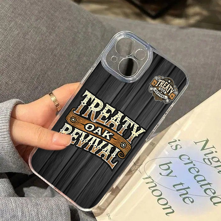 Treaty Oak Revival Western Wood Phone Case – Rustic Country Style for iPhone 11 12 13 14 15 16 Pro Max & Samsung