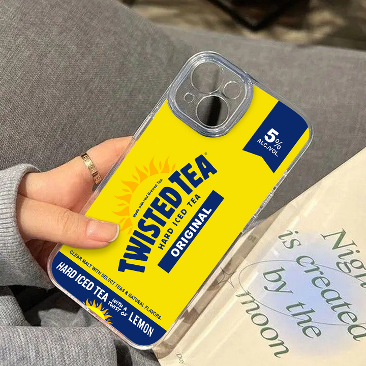 Twisted Tea Hard Iced Tea Can Phone Case, Perfect Girly Gift For Girl From iPhone 16 15 14 13 12 11 X Pro Max Plus Samsung Galaxy S24.99 S24 S23 S22 S21 Ultra Plus