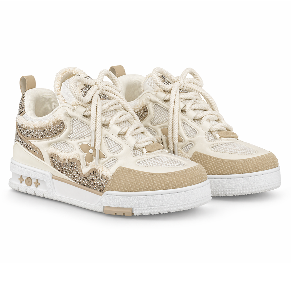 LV Skate Sneaker Beige
