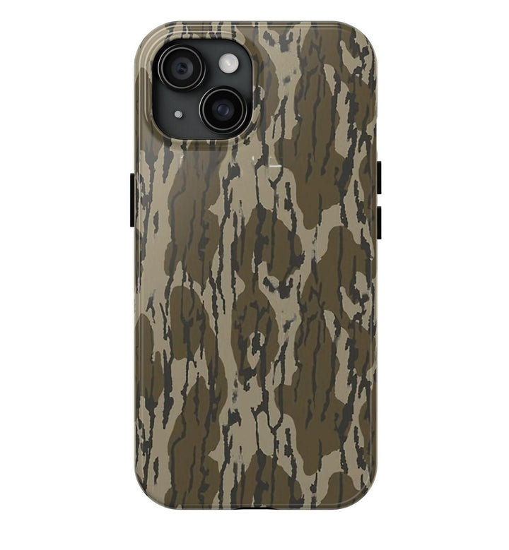 Camo Camouflage Coquette Bow Couple Tough Phone Case, Real Hunting For iPhone X 11 12 13 14 15 16 Pro Max Plus