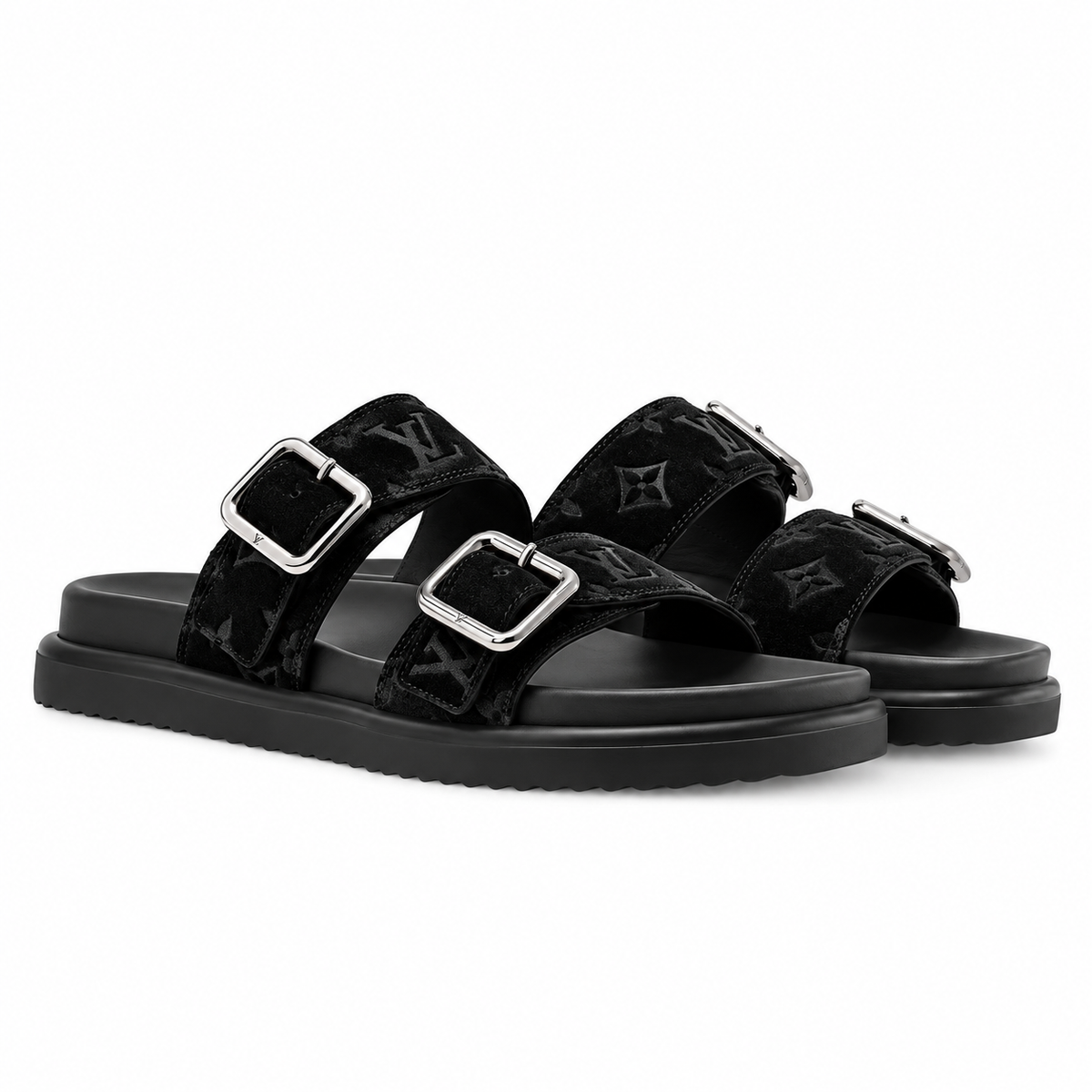 LV Venice Mule Black