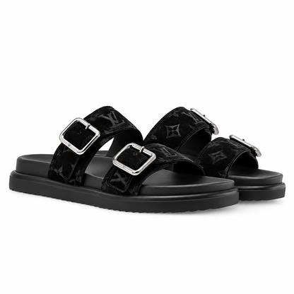 LV Venice Mule Black