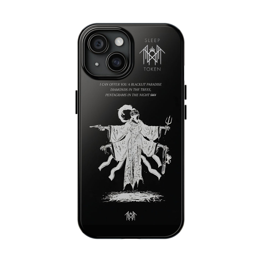 Sleep Token Art iPhone Case Bundle From iPhone 16 15 14 13 12 11 X Pro Max Plus Samsung Galaxy S24.99 S24 S23 S22 S21 Ultra Plus
