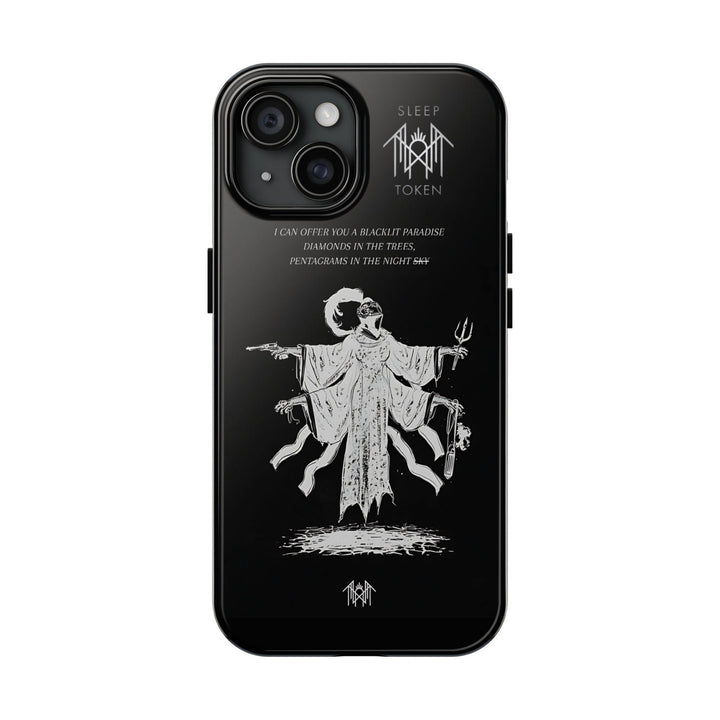 Sleep Token Art iPhone Case Bundle From iPhone 16 15 14 13 12 11 X Pro Max Plus Samsung Galaxy S24.99 S24 S23 S22 S21 Ultra Plus