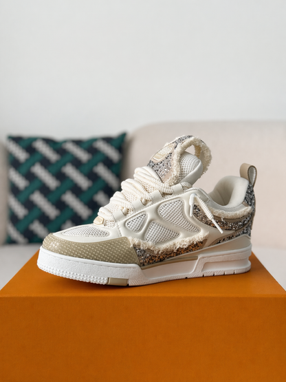 LV Skate Sneaker Beige