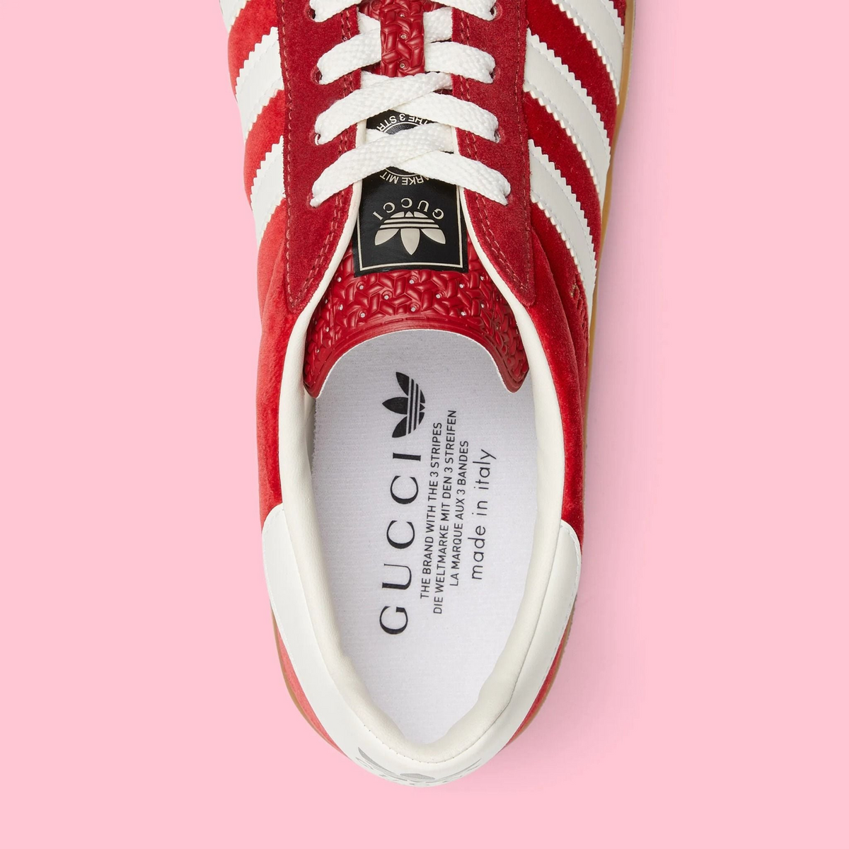 Adidas x Gucci Gazelle ‘Red’