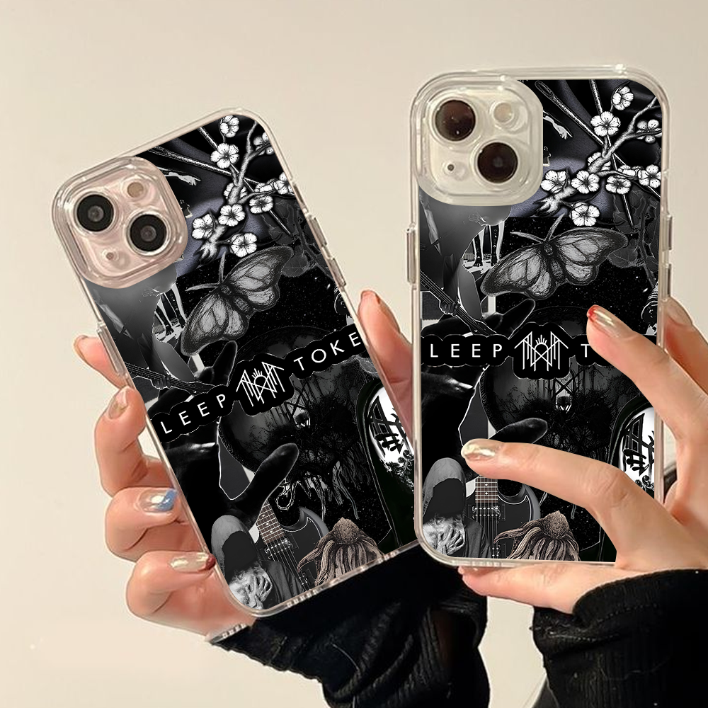 Sleep Token Gothic Butterfly Skull Phone Case – Compatible with iPhone 11 12 13 14 15 16 Pro Max & Samsung Galaxy Models