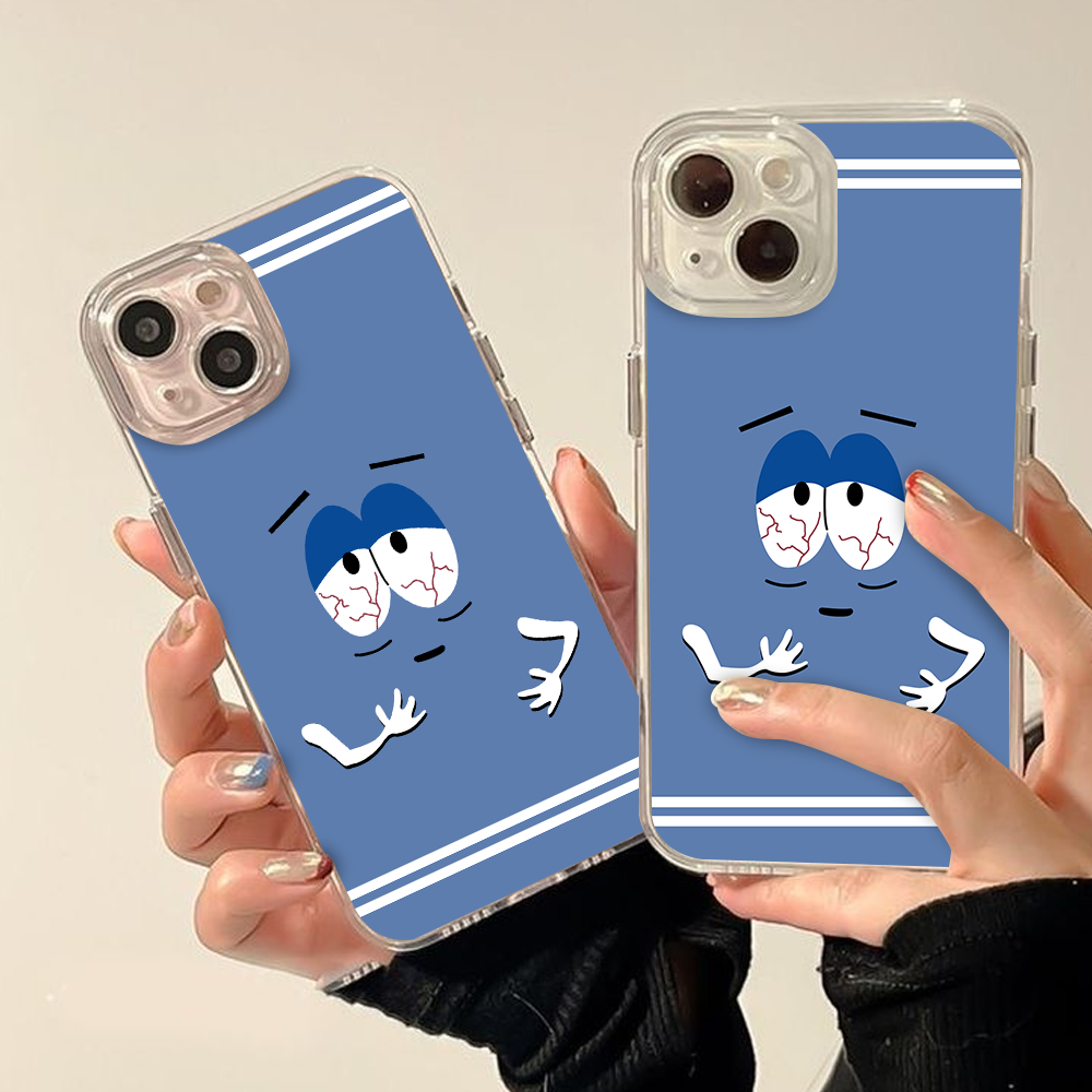 Sad Eyes Meme Character Phone Case, Funny Cartoon Aesthetic Cover Compatible with iPhone 11 12 13 14 15 16 Pro Max