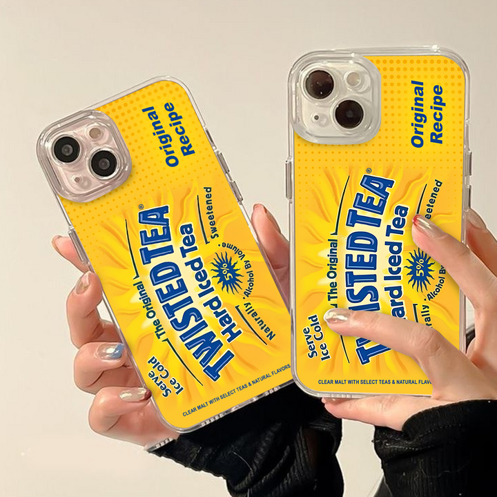 Twisted Tea Hard Iced Tea Can Phone Case, Perfect Girly Gift For Girl From iPhone 16 15 14 13 12 11 X Pro Max Plus Samsung Galaxy S24.99 S24 S23 S22 S21 Ultra Plus
