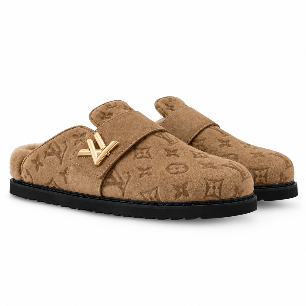 LV Cosy Flat Brown