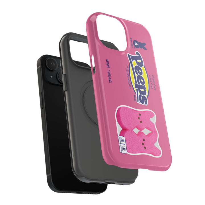 Cute Candy Aesthetic Peeps Phone Case, Perfect Girly Gift For Girl From iPhone 16 15 14 13 12 11 X Pro Max Plus Samsung Galaxy S24.99 S24 S23 S22 S21 Ultra Plus