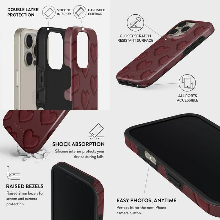 I Love Dr Pepper Couple Pink Dark Tough Phone case, For Men iPhone 16/15/14/13/12/11/8/7, XR, XS, X, Pro Max Samsung Galaxy S24.99 S24 S23