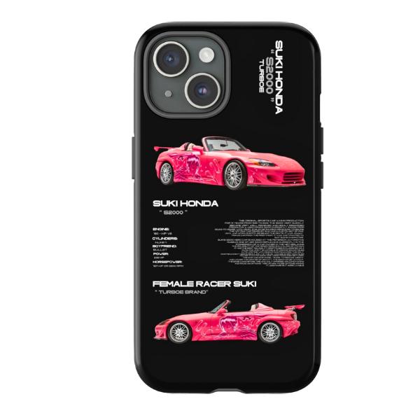 Bullet Suki Honda Cars Tough Phone Case, For iPhone X 11 12 13 14 15 16 Pro Max Plus Samsung Galaxy s24.99 s24 s23 s22 Perfect Dad Gift