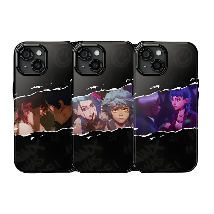 Arcaane Netflix Series Cartoon Character Clear Phone Case - Soft TPU & Silicon Protective, For iphone 16 pro max, 15, 14, 13, 12, 11 X