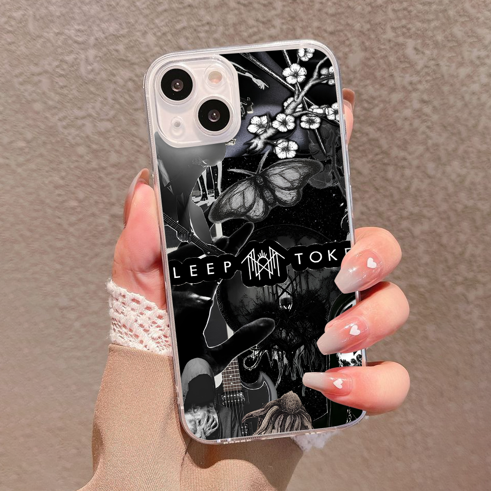Sleep Token Gothic Butterfly Skull Phone Case – Compatible with iPhone 11 12 13 14 15 16 Pro Max & Samsung Galaxy Models