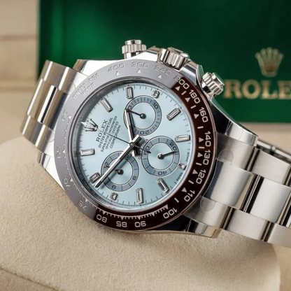 Rolex Cosmograph Daytona 40mm Platinum Ice-Blue Dial