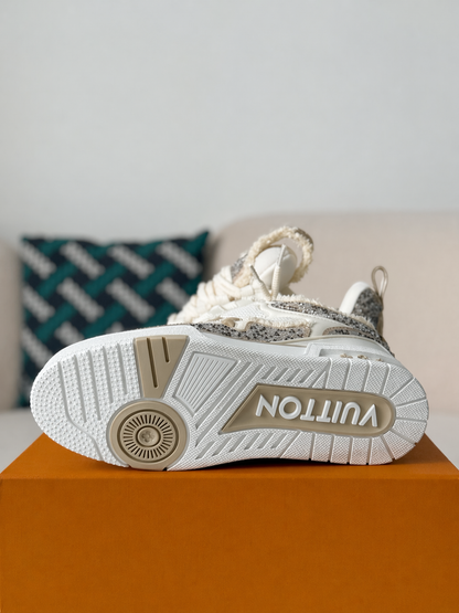 LV Skate Sneaker Beige