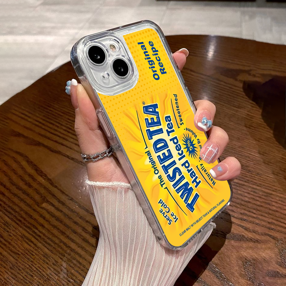 Twisted Tea Hard Iced Tea Can Phone Case, Perfect Girly Gift For Girl From iPhone 16 15 14 13 12 11 X Pro Max Plus Samsung Galaxy S24.99 S24 S23 S22 S21 Ultra Plus