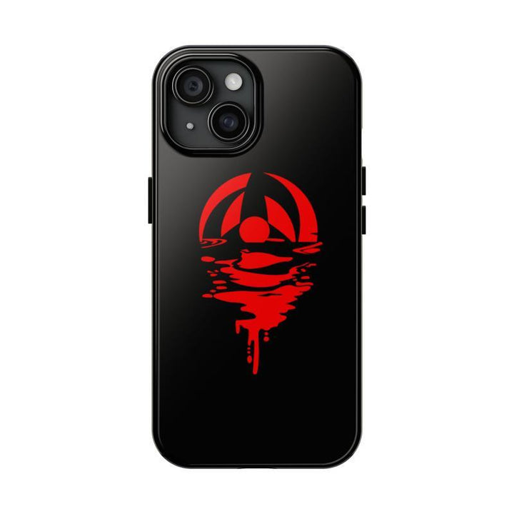 Sharingan Eye Akatsuki Tough Phone Case - TPU & Silicon Protective, For iphone 16 pro max, 15, 14, 13, 12, 11 X Plus