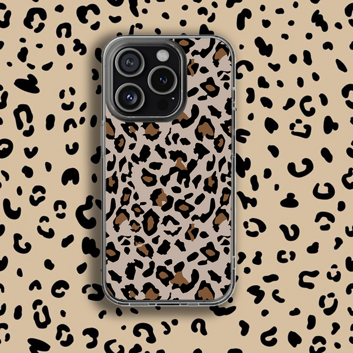Leopard Print Phone Case Collection – Pink, Beige & Red