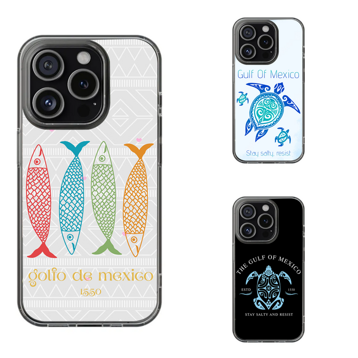Gulf of Mexico Sea Life Phone Case, Perfect Girly Gift For Girl From iPhone 16 15 14 13 12 11 X Pro Max Plus Samsung Galaxy S24.99 S24 S23 S22 S21 Ultra Plus