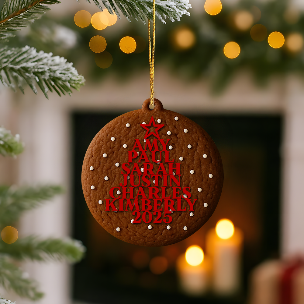 Travel Goal Destination Of The Year - Personalized Custom Wood Acrylic Ornament 2 Layer