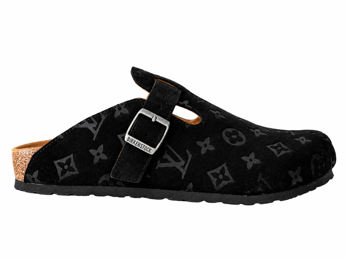 LV Cosy Flat Comfort Clog – Black