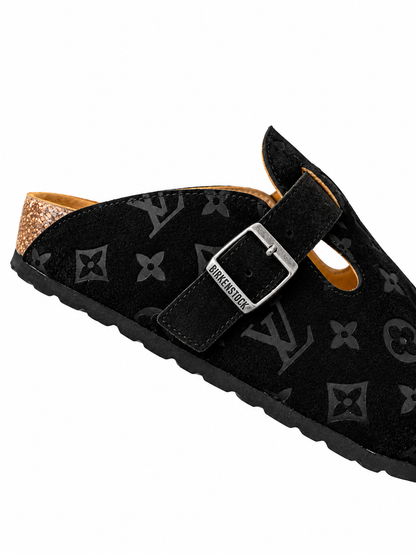 LV Cosy Flat Comfort Clog – Black