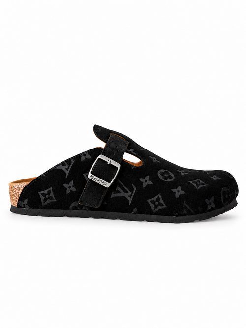 LV Cosy Flat Comfort Clog – Black