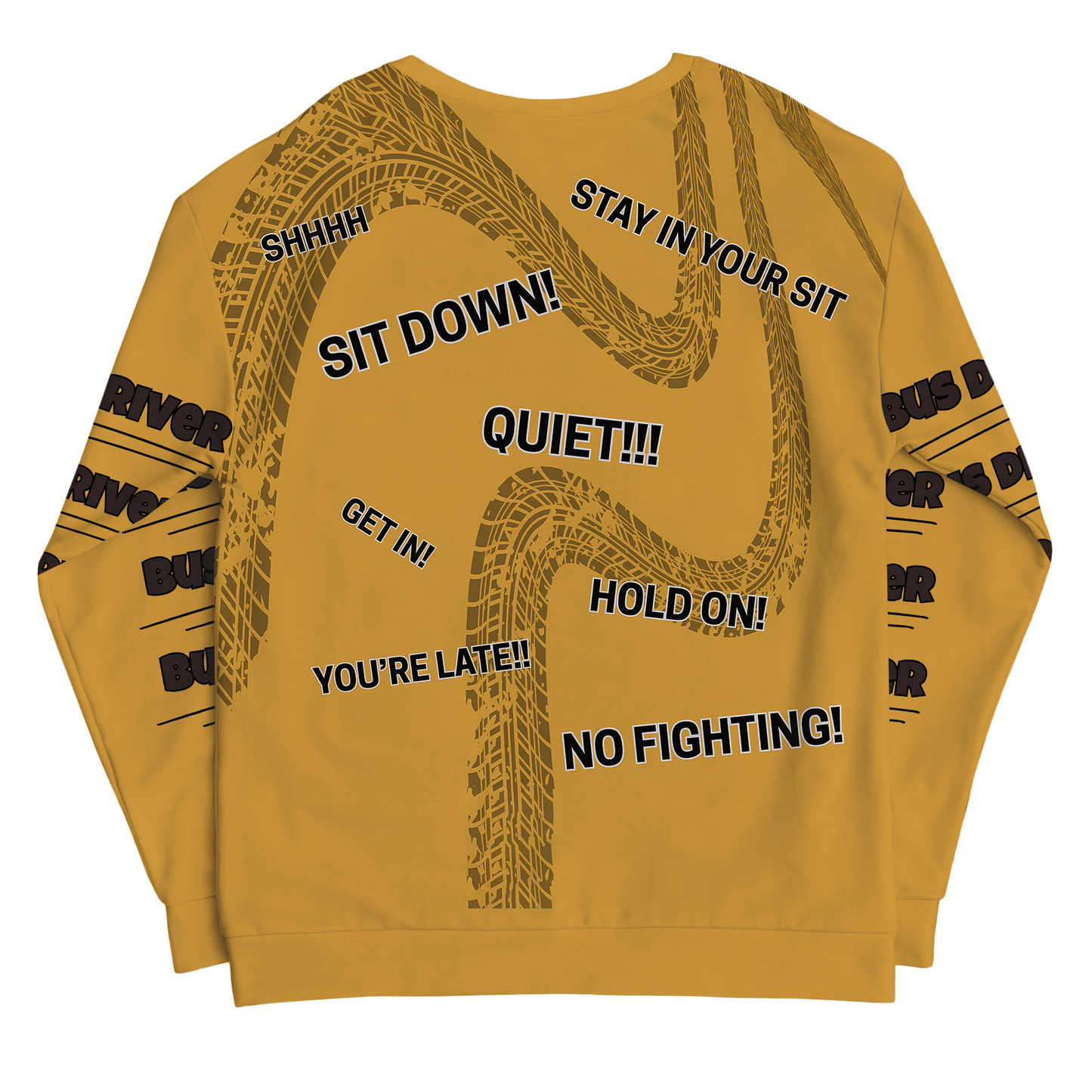 All About That Bus School Driver Sweatshirt – Personalized Custom Name Holiday Gift